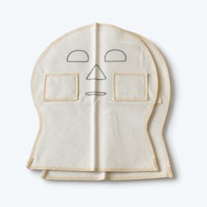 Face electrode – cotton, pair (cosmetic)